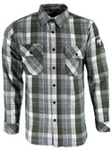 Howitzer Style Men's Button Down Flannel Gorge Military Grunt MFG
