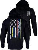 Howitzer Style Men's Hoodie We Honor Pullover Heavyweight Military Grunt MFG *