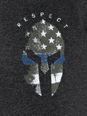 Howitzer Style Men's T-Shirt RESPECT SPARTAN Military Grunt MFG *