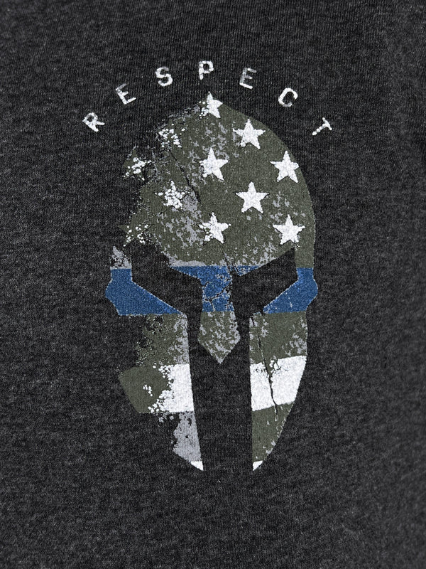 Howitzer Style Men's T-Shirt RESPECT SPARTAN Military Grunt MFG *