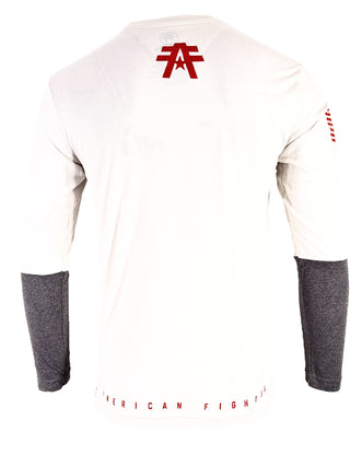 American Fighter Mens Long Sleeve Shirt DOUBLE STACKED