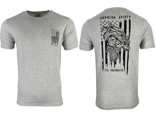 Howitzer Style Men's T-Shirt WARRIOR Military Grunt MFG