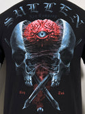 Sullen Men's T-shirt MINDS EYE Tattoos Urban Design Skull Premium Quality