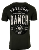 American Highway Affliction Men's T-shirt FREEDOM RANCH Biker