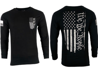 HOWITZER Style Men's Long Sleeve T-Shirt PEOPLE Military Grunt