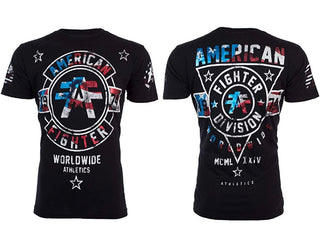 AMERICAN FIGHTER SILVER LAKE PATRIOT Men's T-Shirt S/S */