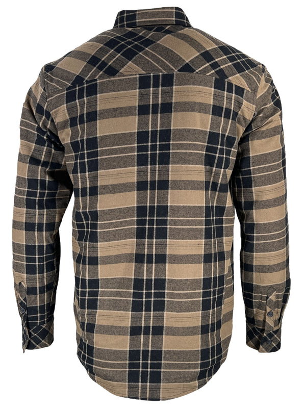 Howitzer Style Men's Button Down Flannel Rifle Military Grunt MFG