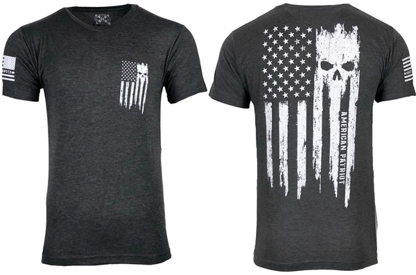 HOWITZER Style Men's T-Shirt PATRIOT TORN Military Grunt