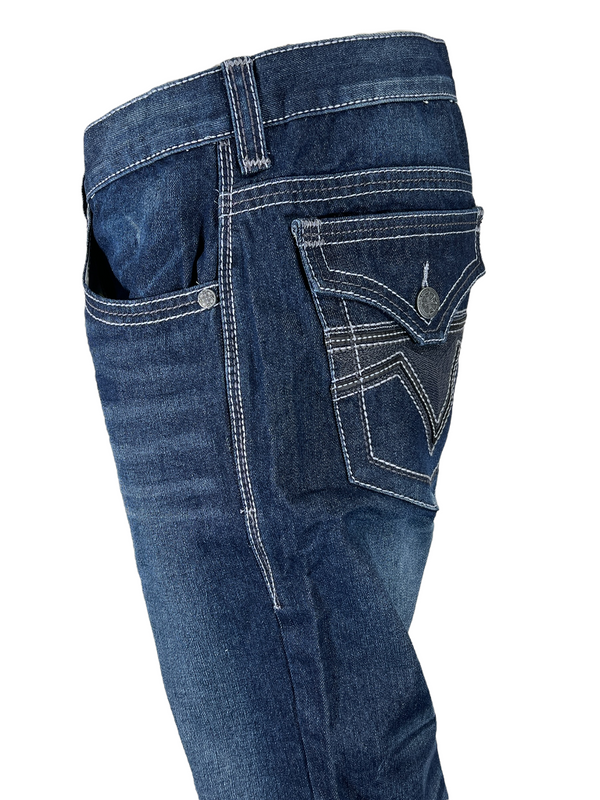 Xtreme Couture by Affliction Men's Denim Jeans Newport Dark Blue