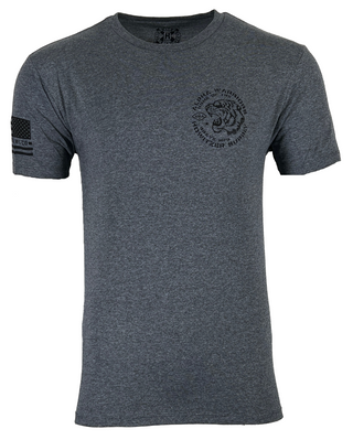 Howitzer Style Men's T-Shirt Fear None Alpha Military Grunt MFG