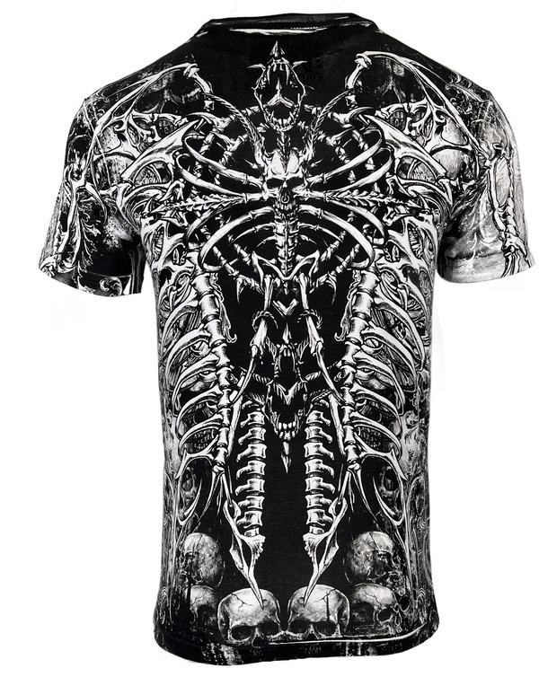 Xtreme Couture By Affliction Men's T-Shirt CATACOMBS White