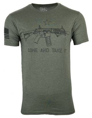 Howitzer Style Men's T-Shirt NEVER Military Grunt MFG