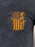 Howitzer Style Men's T-Shirt PEOPLE FLAG SPARY Military Grunt MFG
