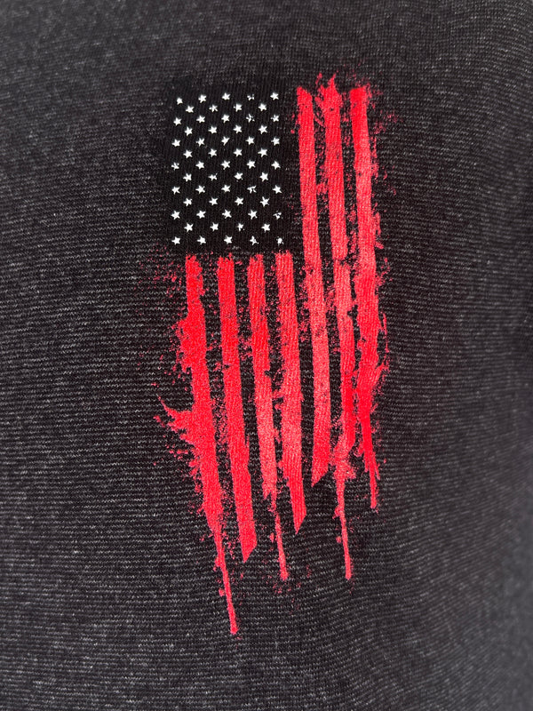 Howitzer Style Men's T-Shirt SUPPORT AN DEFEND Military Grunt MFG
