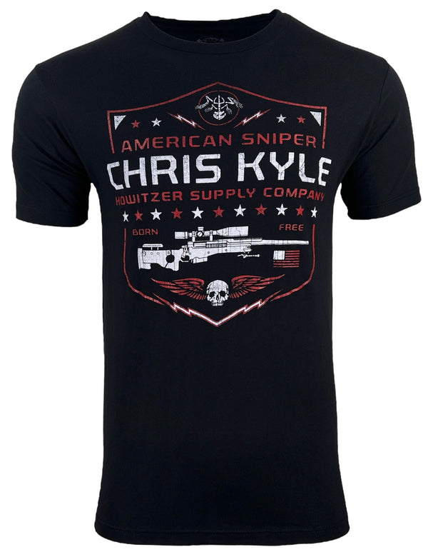 Howitzer Style Men's T-Shirt CHRIS KYLE SPIRIT WARRIOR Military Grunt MFG