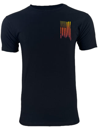 Howitzer Style Men's T-Shirt Freedom Spine Military Grunt MFG