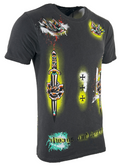 Rebel Saints By Affliction Men's T-shirt DREAMS Premium Quality
