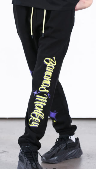 Bananas Monkey Sweatpant Hood Classic Pants Fleece Unisex