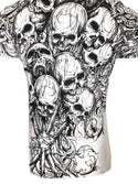 Xtreme Couture by Affliction Men's T-Shirt ACCUSER Skull Biker