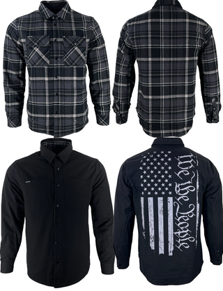 Howitzer Style Men's Reversible Flannel BRIGADE Military Grunt MFG