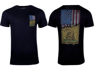 Howitzer Style Men's T-Shirt BATTLE TORN Military Grunt MFG