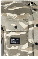 HOWITZER Men's Button Down Flannel Armory CAMO Print