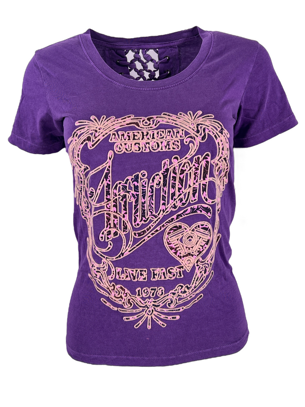 Affliction Women's T-Shirt Ac Betrothed   ^