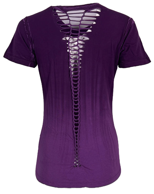 Affliction Women's T-Shirt Roseanna ^