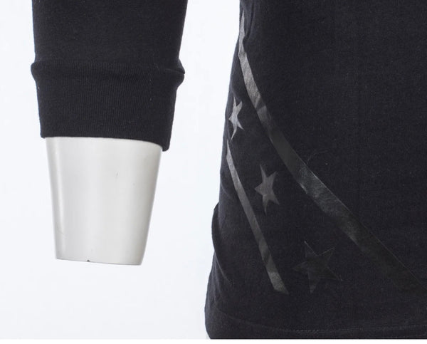 American Fighter Men's Long Sleeve Shirt AVERETT Black