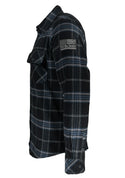 Howitzer Style Men's Button Down Flannel Armaments Military Grunt MFG
