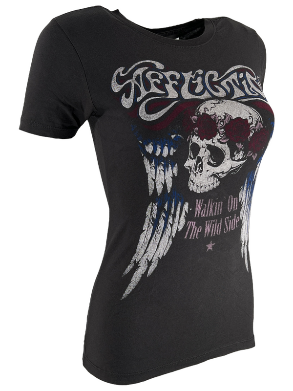 Affliction Women's T-Shirt Dream On ^