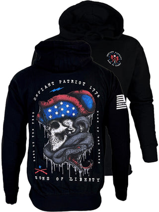 Howitzer Style Men's Hoodie Sons OF Patriots Heavyweight Military Grunt MFG