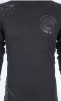 American Fighter Men's Long Sleeve Shirt AVERETT Black