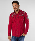 AMERICAN FIGHTER CONSEQUENCE Men's Button Down Shirt