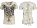 Affliction Women's T-Shirt Opus  ^