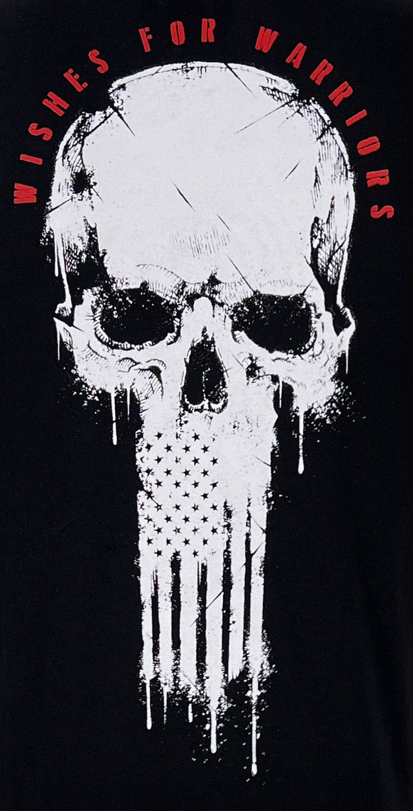 Howitzer Style Men's T-Shirt WISHES SKULL Military Grunt MFG