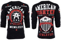 American Fighter Men's Long Sleeve Shirt Dalton Black