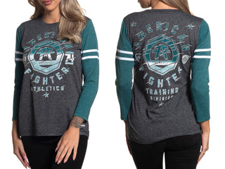 AMERICAN FIGHTER Women's Long Sleeve T-Shirt CARTER