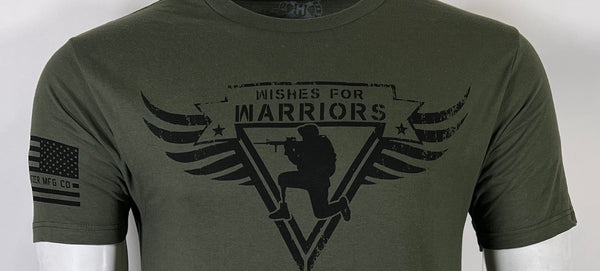 Howitzer Style Men's T-shirt NEVER OUT OF THE FIGHT Military Grunt