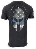 Howitzer Style Men's T-Shirt RESPECT SPARTAN Military Grunt MFG *