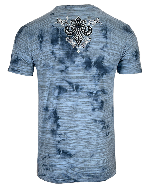 Affliction Men's T-shirt WINTER EPITAPH Crystal Wash