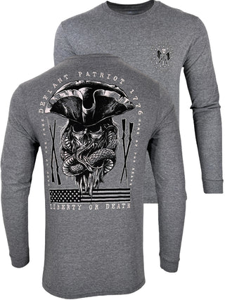 Howitzer Style Men's T-Shirt Defiant Sketch Military Grunt MFG