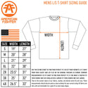 American Fighter Men's Long Sleeve shirt Hoodie LANE Gray