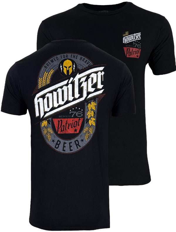 Howitzer Style Men's T-Shirt H Badge Military Grunt MFG