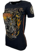 Affliction Women's T-Shirt Strugis 82  ^