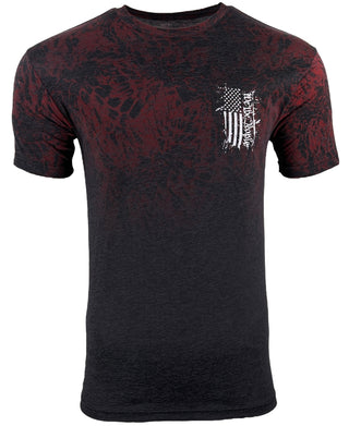 Howitzer Style Men's T-Shirt PEOPLE FLAG SPARY Military Grunt MFG