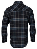 Howitzer Style Men's Button Down Flannel Armaments Military Grunt MFG