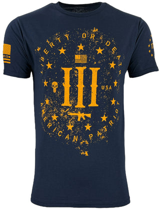 Howitzer Style Men's T-Shirt THREE Military Grunt MFG *