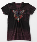 AFFLICTION Women's Short sleeve T-Shirt ETERNAL PRIDE