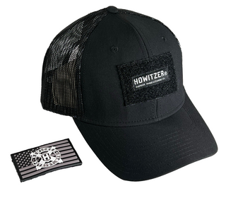 Howitzer Style Men's Hat HOWITZER HAT Military Grunt Black